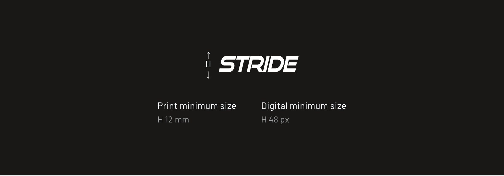 Logo minimum sizes